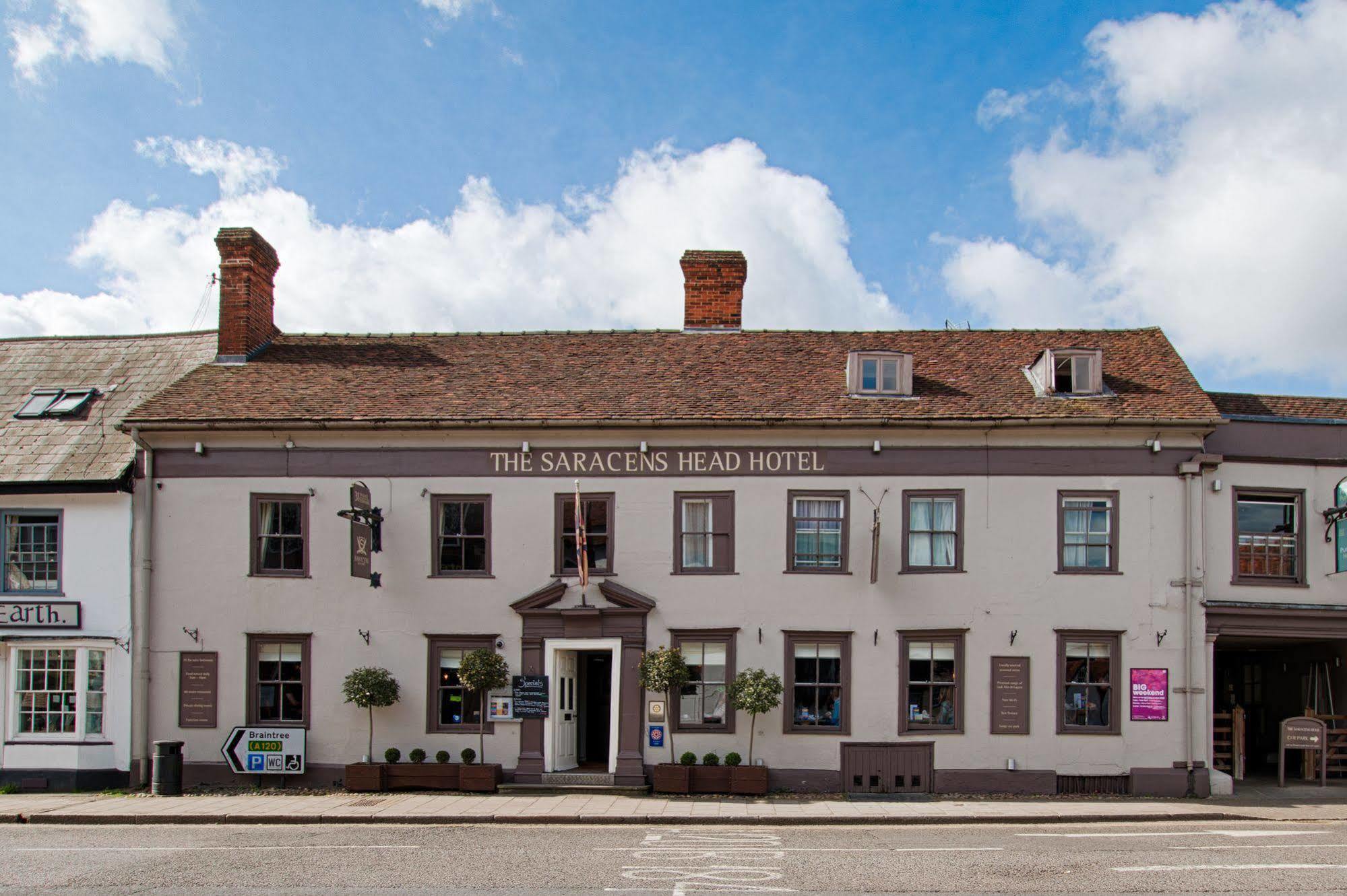 The Saracens Head Hotel グレート・ダンモウ エクステリア 写真